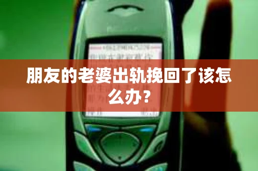 朋友的老婆出轨挽回了该怎么办？