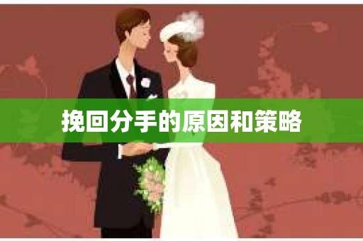 挽回分手的原因和策略