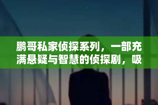 鹏哥私家侦探系列，一部充满悬疑与智慧的侦探剧，吸引了无数观众的眼球。今天，就让我带你走进这个充满神秘色彩的侦探世界，一起在线观看鹏哥私家侦探系列，感受那扣人心弦的故事情节。