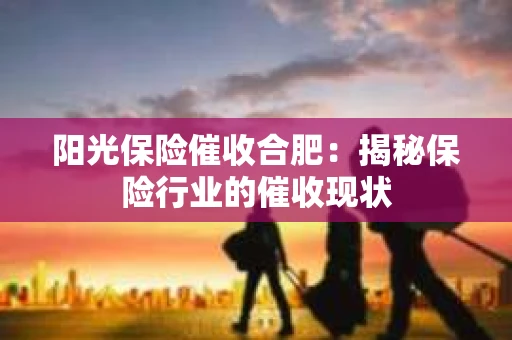 阳光保险催收合肥：揭秘保险行业的催收现状