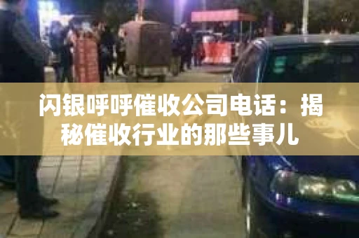 闪银呼呼催收公司电话：揭秘催收行业的那些事儿