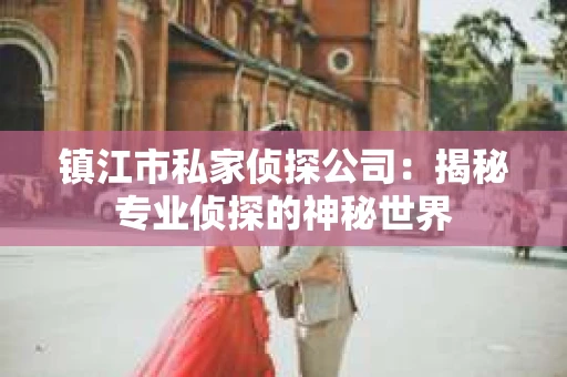 镇江市私家侦探公司：揭秘专业侦探的神秘世界