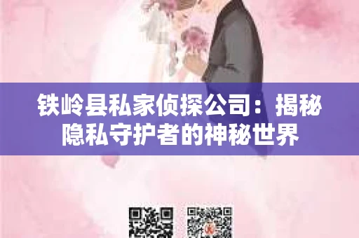 铁岭县私家侦探公司：揭秘隐私守护者的神秘世界