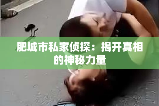 肥城市私家侦探：揭开真相的神秘力量