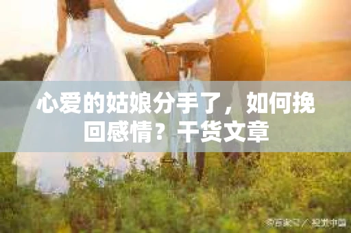 心爱的姑娘分手了，如何挽回感情？干货文章