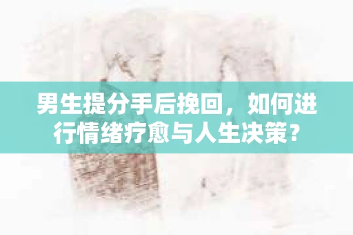 男生提分手后挽回,如何进行情绪疗愈与人生决策? 男生提分手后挽回,如何进行情绪疗愈与人生决策?
