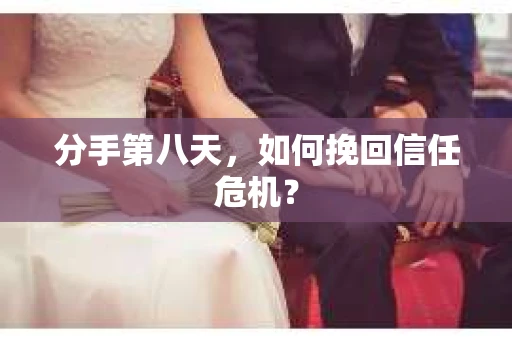 分手第八天，如何挽回信任危机？