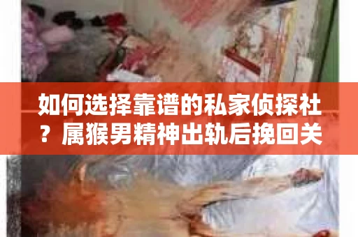 如何选择靠谱的私家侦探社？属猴男精神出轨后挽回关系的关键一步