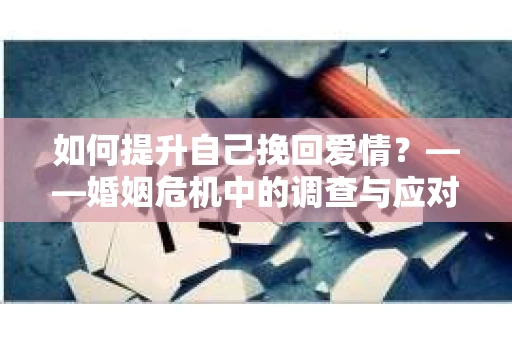如何提升自己挽回爱情？——婚姻危机中的调查与应对策略